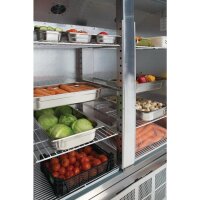 Polar Serie G Slimline Kühlschrank Edelstahl 960L