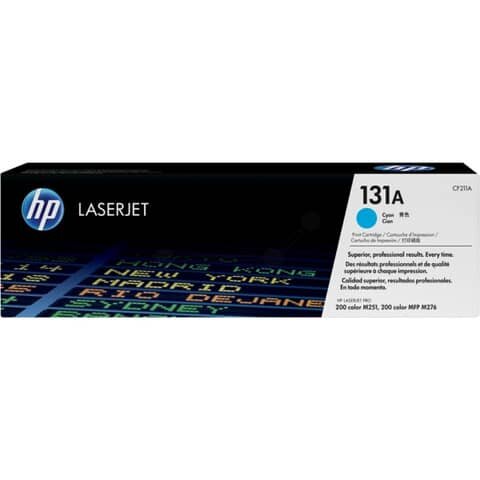 Original HP Tonerkartusche cyan (CF211A,131A,131AC,131ACYAN,NO131A,NO131AC,NO131ACYAN)