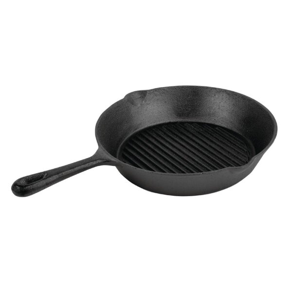 Vogue runde Skillet Grillpfanne aus Gusseisen 26,7cm