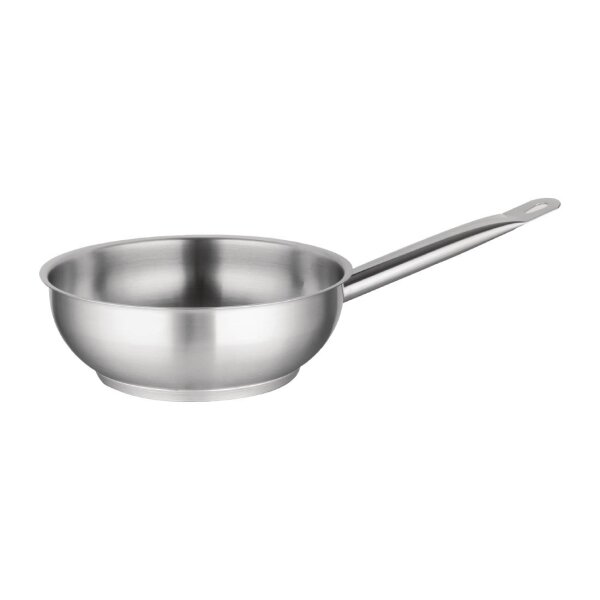 Vogue Edelstahl Sauteuse 24cm