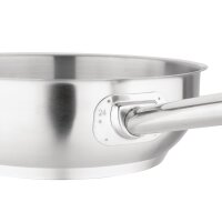 Vogue Edelstahl Sauteuse 24cm