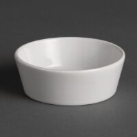 Olympia Whiteware runde Amuseschälchen 7,5cm (12...