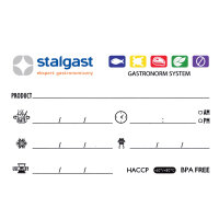 GN-Behälter Premium, Polypropylen, GN 1/2, H 100 mm