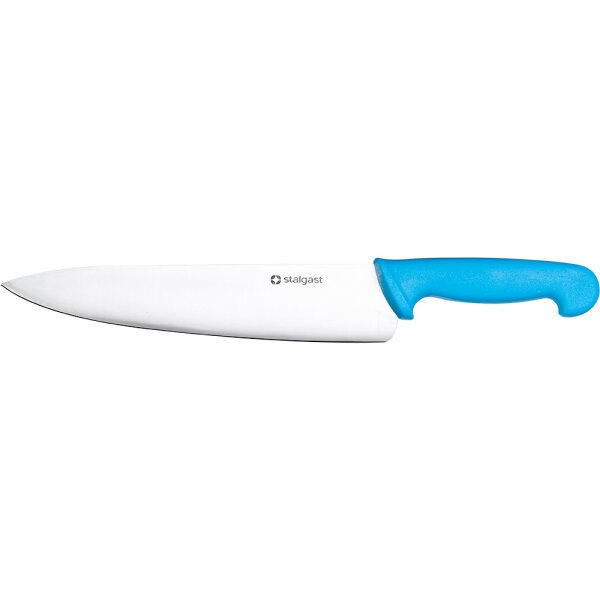 Stalgast Kochmesser, HACCP, Griff blau, Edelstahlklinge 25 cm