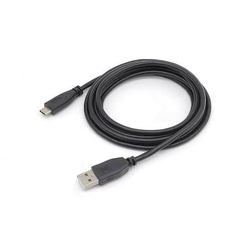 USB 2.0 Type-A to C, M/M, 2.0m, Black