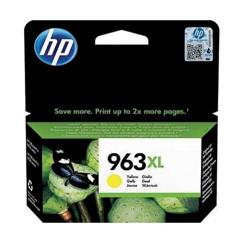 Original HP Tintenpatrone gelb (3JA29AE,3JA29AE#BGX,963XL,963XLY,963XLYELLOW,NO963XL,NO963XLY,NO963XLYELLOW)