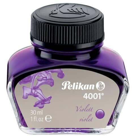 Tinte 4001®, violett, Glas mit 30 ml