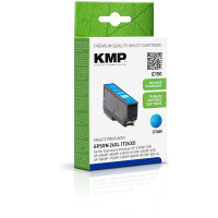 KMP Patrone Epson T2632 cyan 700 S. E150 remanufactured