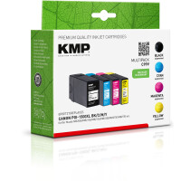 KMP Patrone Canon PGI1500XLY Multipack 780-1200S. C99V kompatibel