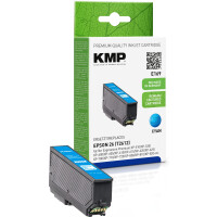 KMP Patrone Epson T2612 cyan 330 S. E169 remanufactured