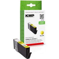 KMP Patrone Canon CLI-581XXL yellow 824 S. C114 kompatibel