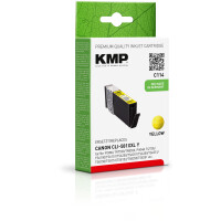 KMP Patrone Canon CLI-581XXL yellow 824 S. C114 kompatibel