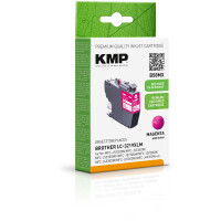 KMP Patrone Brother LC3219XLM magenta 1500 S. B58MX refilled