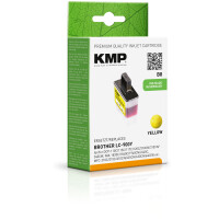 KMP Patrone Brother LC-900Y yellow 400 S. B8 kompatibel