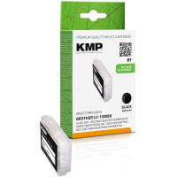 KMP Patrone Brother LC-1000Bk black 700 S. B9 kompatibel