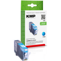 KMP Patrone Canon CLI521C cyan 535 S. C74 kompatibel