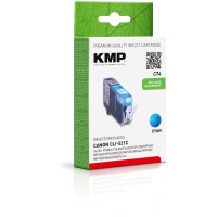 KMP Patrone Canon CLI521C cyan 535 S. C74 kompatibel