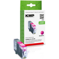 KMP Patrone Canon CLI521M magenta 510 S. C75 kompatibel