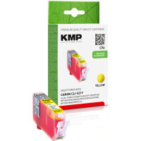 KMP Patrone Canon CLI521Y yellow 530 S. C76 kompatibel