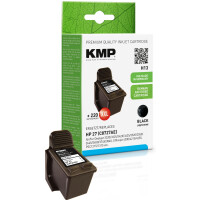 KMP Patrone HP C8727AE Nr.27 black 500 S. H13 refilled