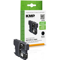 KMP Patrone Brother LC-980BK black 300 S. B77B