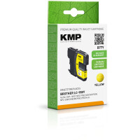 KMP Patrone Brother LC-980Y yellow 260 S. B77Y