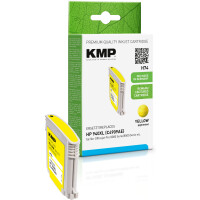 KMP Patrone HP C4909AE Nr.940XL yellow 1400 S. H74 refilled