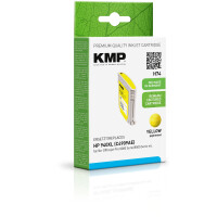 KMP Patrone HP C4909AE Nr.940XL yellow 1400 S. H74 refilled