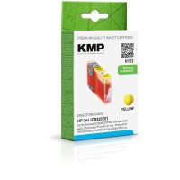 KMP Patrone HP CB316EE NR.364 yellow 300 S. H112 kompatibel