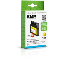 KMP Patrone HP CN056AE NR.933XL yellow 1000 S. H107 refilled