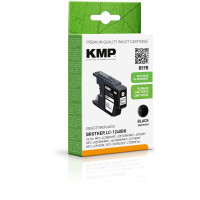 KMP Patrone Brother LC-1240Bk black 600 S. B59B