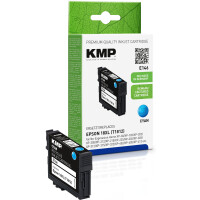 KMP Patrone Epson T1812 cyan 450 S. E146 remanufactured