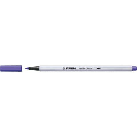 Premium-Filzstift mit Pinselspitze STABILO® Pen 68 brush, violett