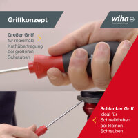 Wiha Schraubendreher Set SoftFinish® gemischt 12-tlg....