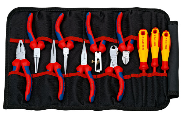 KNIPEX 00 19 41 Werkzeug-Rolltasche 11-teilig 290 mm