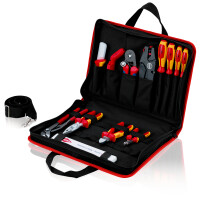 KNIPEX 00 21 11 Werkzeugtasche "Kompakt" Elektro 14-teilig