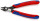 KNIPEX 78 91 125 Electronic Super Knips® mit Mehrkomponenten-Hüllen brüniert 125 mm