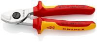 KNIPEX 95 16 165 Kabelschere isoliert mit...