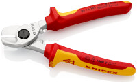 KNIPEX 95 16 165 Kabelschere isoliert mit...