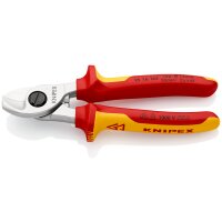 KNIPEX 95 16 165 Kabelschere isoliert mit...