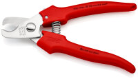 KNIPEX 95 05 165 Kabelschere Griffe mit Kunststoff...