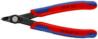 KNIPEX 78 31 125 Electronic Super Knips® mit Mehrkomponenten-Hüllen brüniert 125 mm