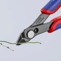 KNIPEX 78 81 125 Electronic Super Knips® mit Mehrkomponenten-Hüllen brüniert 125 mm