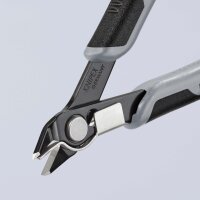 KNIPEX 78 71 125 ESD Electronic Super Knips® ESD mit Mehrkomponenten-Hüllen brüniert 125 mm