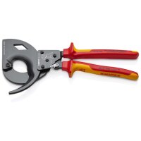 KNIPEX 95 36 320 Kabelschneider (Ratschenprinzip,...