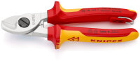 KNIPEX 95 16 165 T Kabelschere isoliert mit...