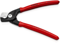 KNIPEX 95 11 160 StepCut® Kabelschere mit Kunststoff überzogen brüniert 160 mm