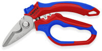 KNIPEX 95 05 20 SB Gewinkelte Elektrikerschere mit...