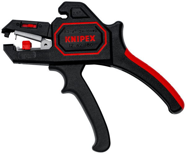 KNIPEX 12 62 180 Automatische Abisolierzange  180 mm