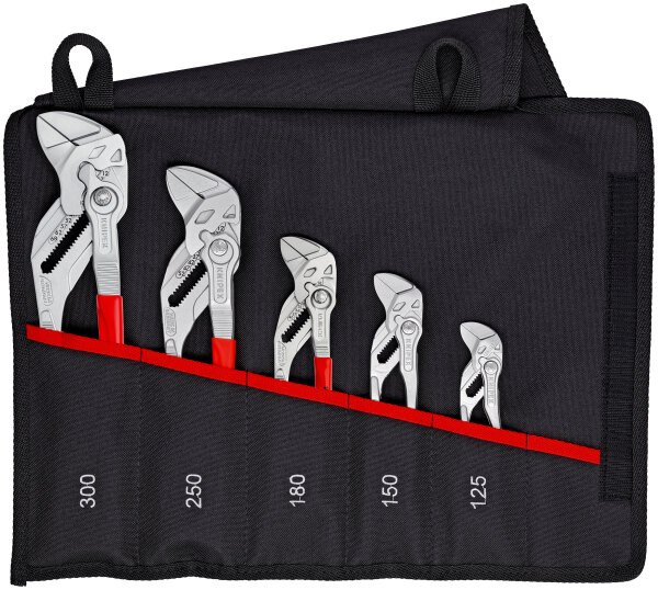 KNIPEX 00 19 55 S4 Zangenschlüssel-Set 5-teilig 340 mm